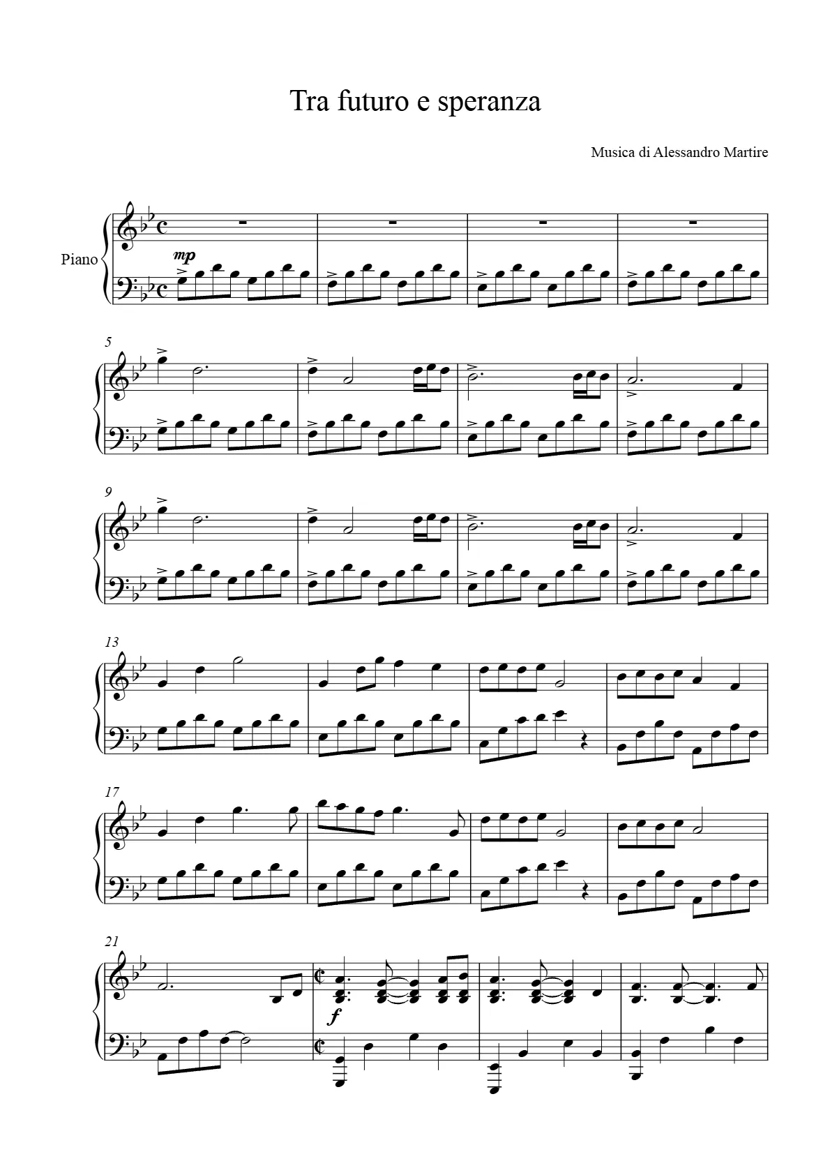 Tra futuro e speranza PDF preview